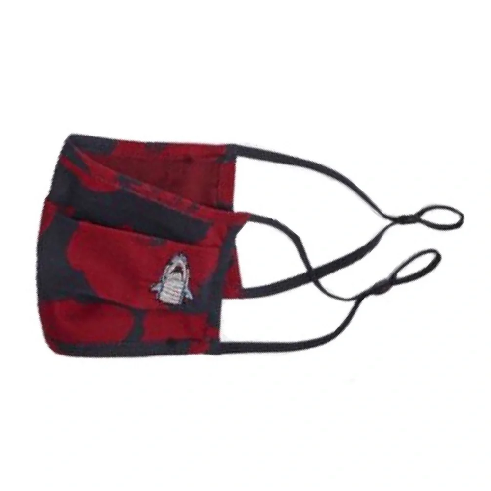 COACH Sharky Face Mask With Wild Flower Camo Print